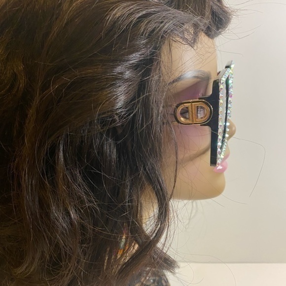 🌺Oversized Jewel lined sunglasses - Picture 4 of 11